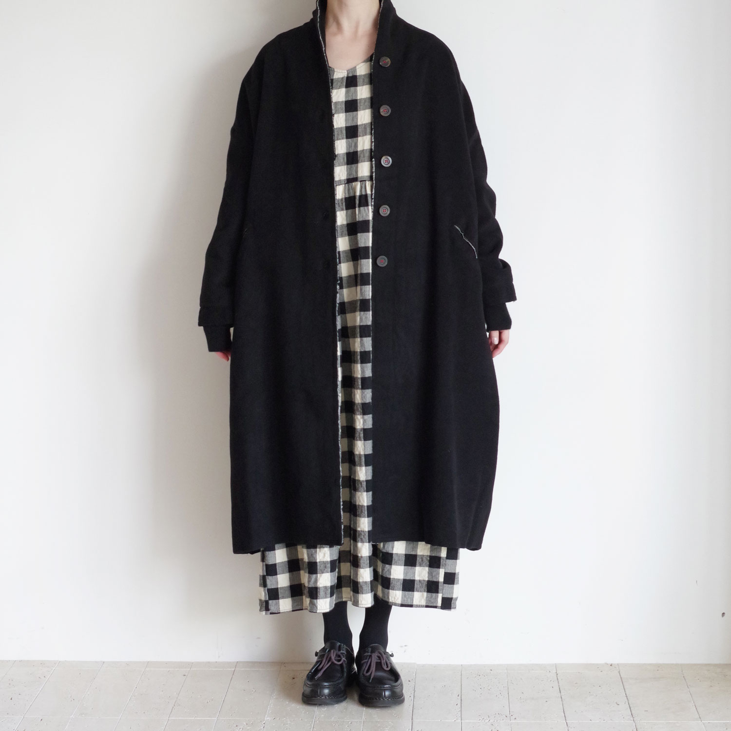 H+ HANNOH WESSEL ���å���ץ�她���Ρ��������� : Milena COAT ���硼�륫�顼������