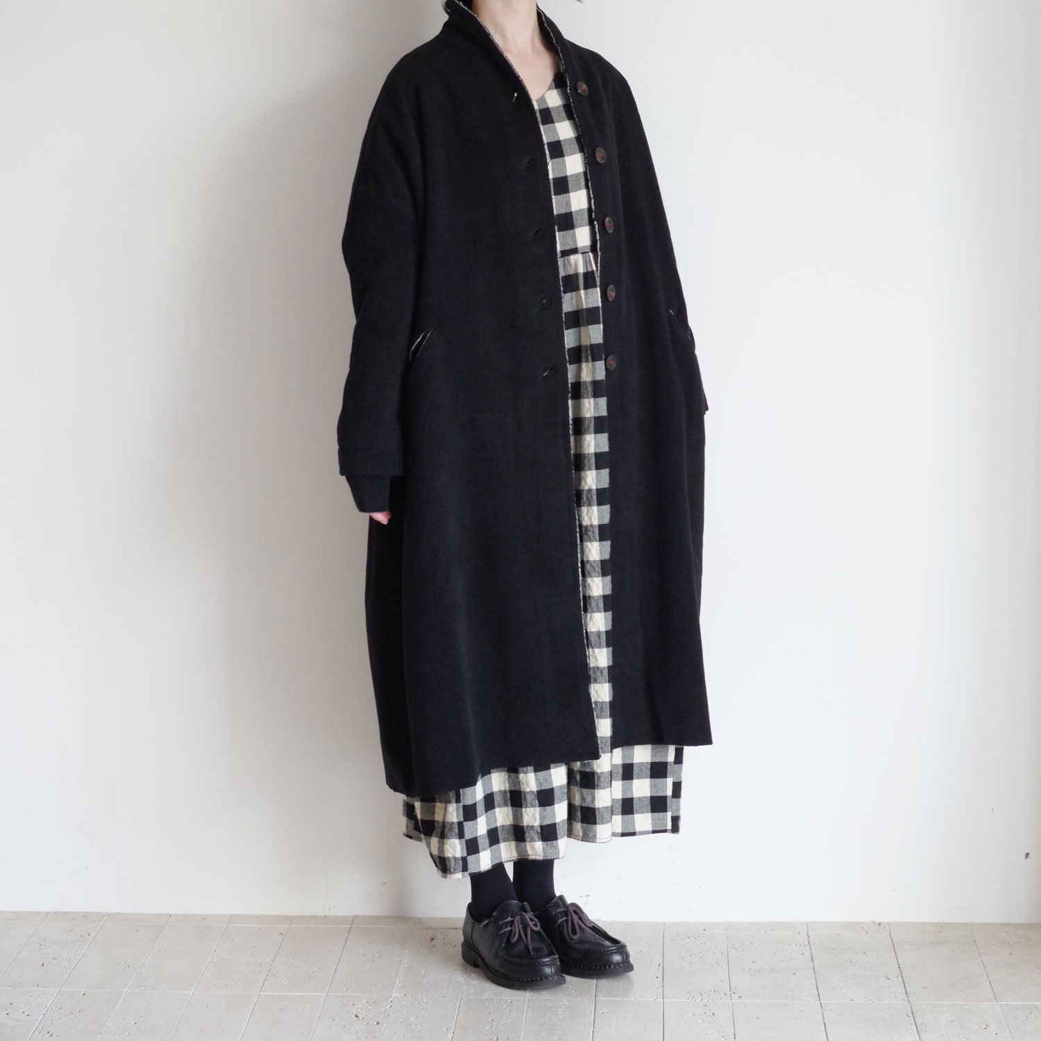 H+ HANNOH WESSEL ���å���ץ�她���Ρ��������� : Milena COAT ���硼�륫�顼������