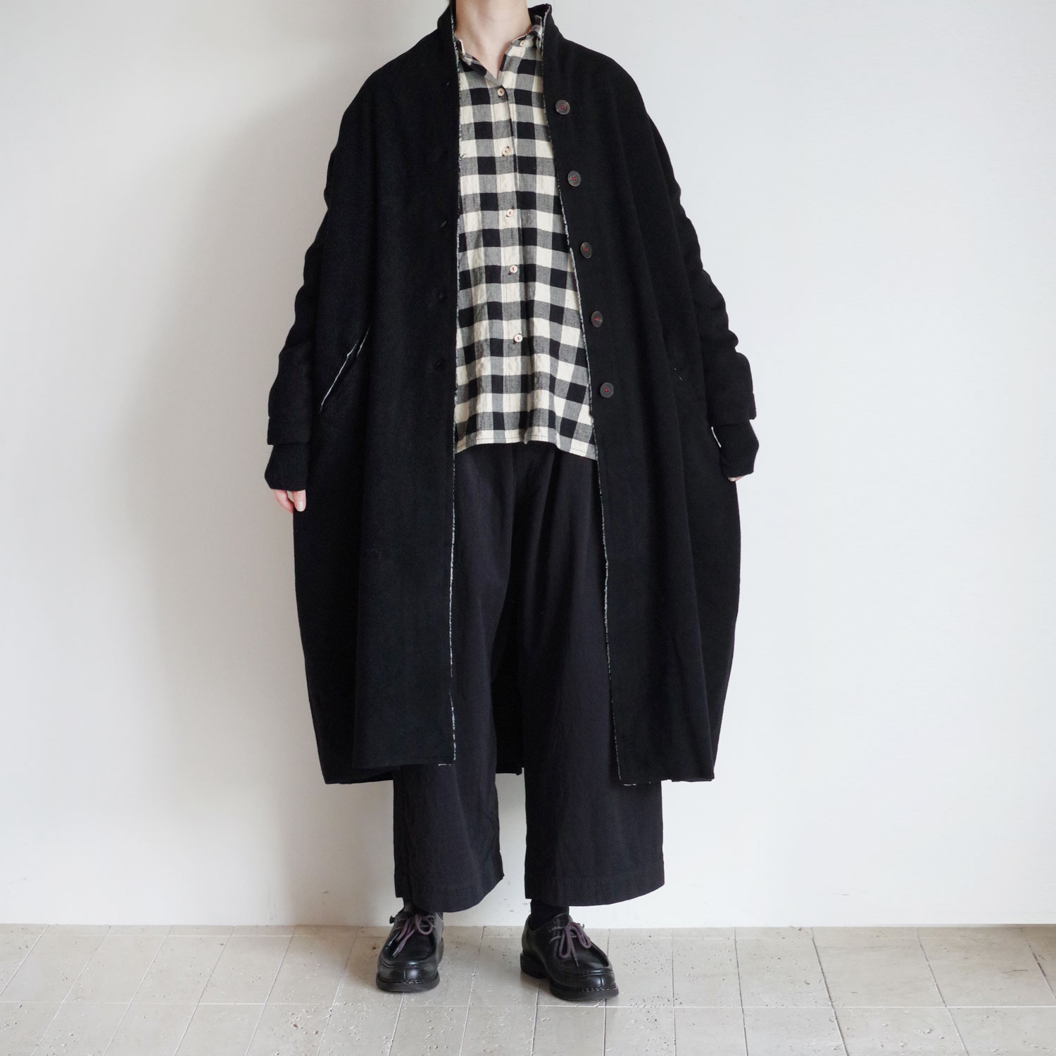 H+ HANNOH WESSEL ���å���ץ�她���Ρ��������� : Milena COAT ���硼�륫�顼������