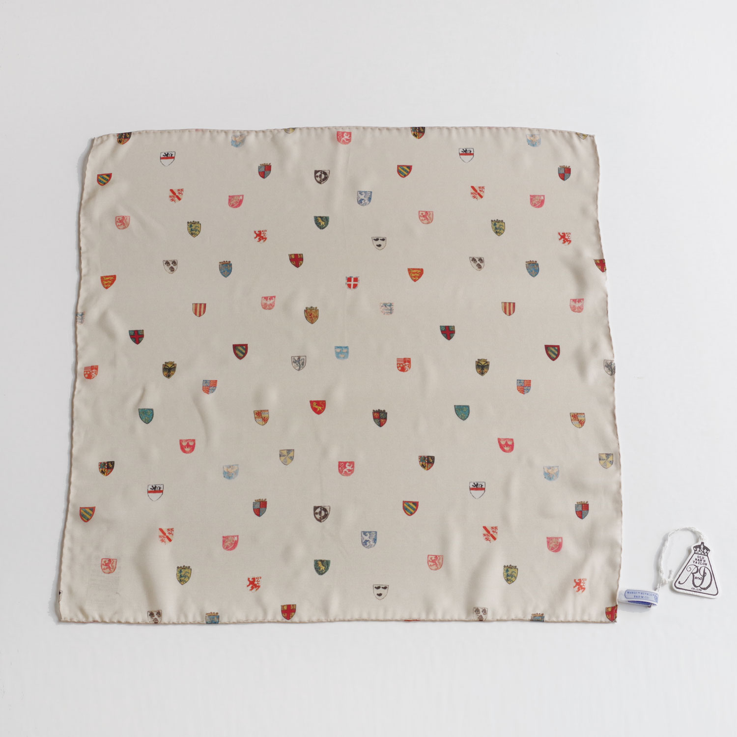 R&D.M.Co- ������ɥޥ󥺥ơ��顼 : COAT OF ARMS SILK SCARF ���륯��������