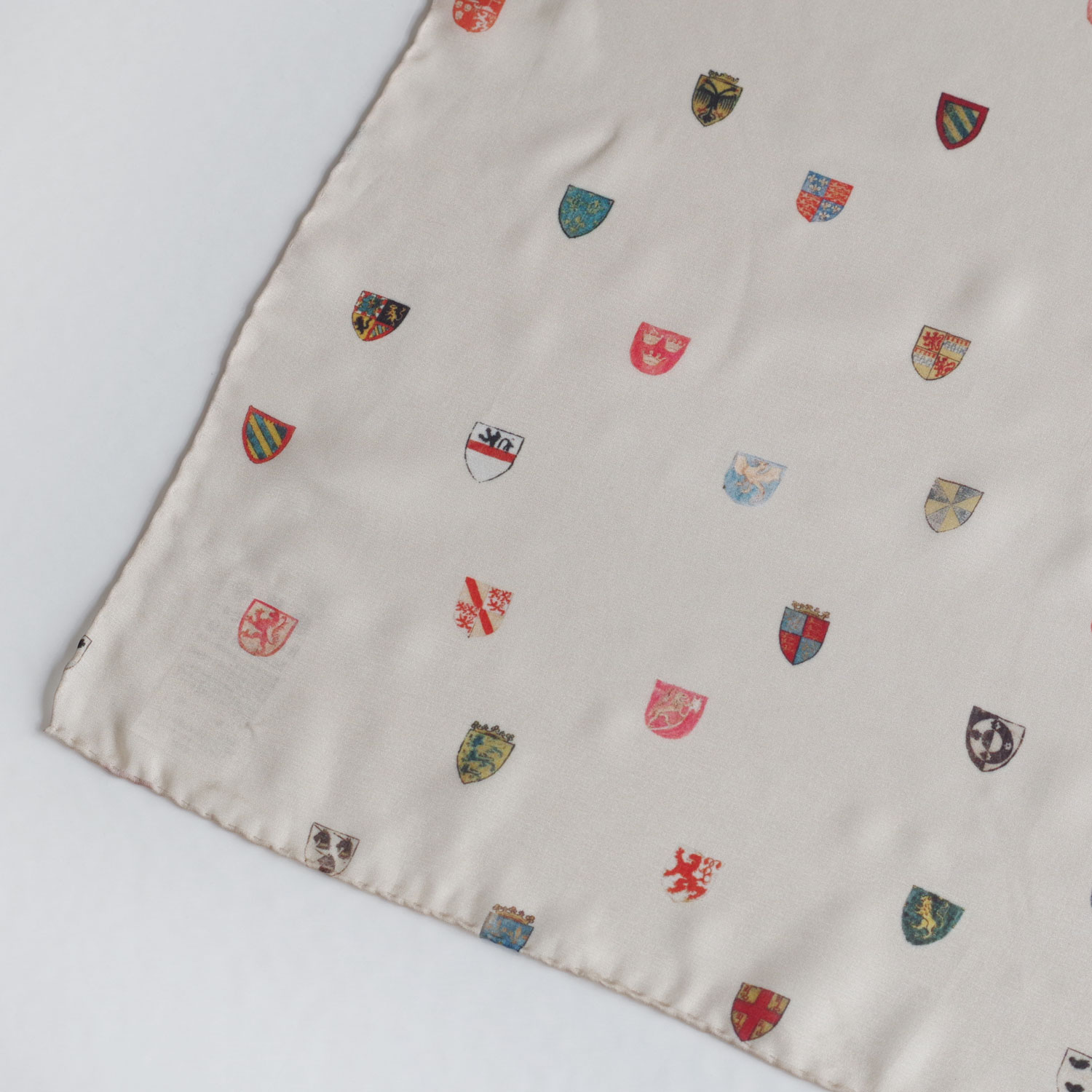 R&D.M.Co- ������ɥޥ󥺥ơ��顼 : COAT OF ARMS SILK SCARF ���륯��������
