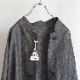 R&D.M.Co- ɥޥ󥺥ơ顼 : CHAMBRAY COTTON HEMP OVERSIZE COAT С