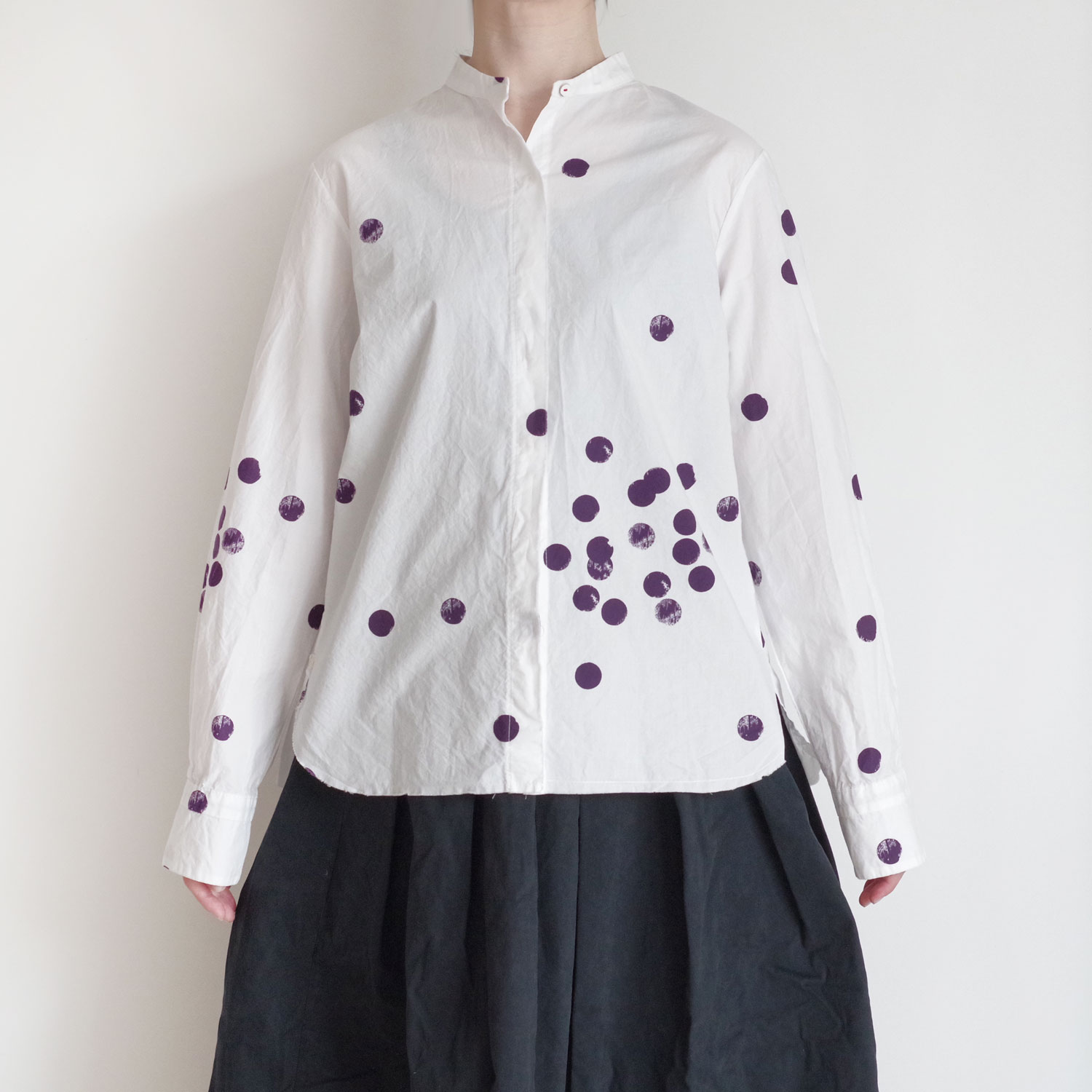 H+ HANNOH WESSEL ���å���ץ�她���Ρ��������� : Shirt Print Cikita ������ɥåȥ�����ɥ��顼�����