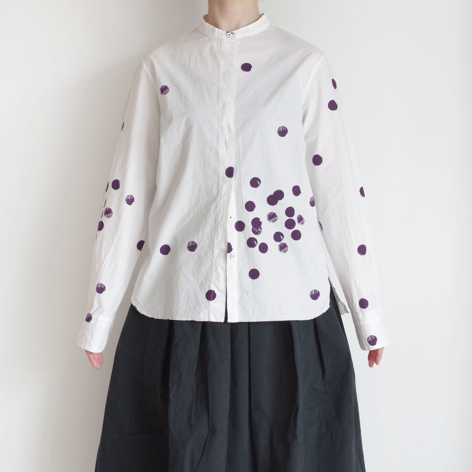 H+ HANNOH WESSEL ���å���ץ�她���Ρ��������� : Shirt Print Cikita ������ɥåȥ�����ɥ��顼�����