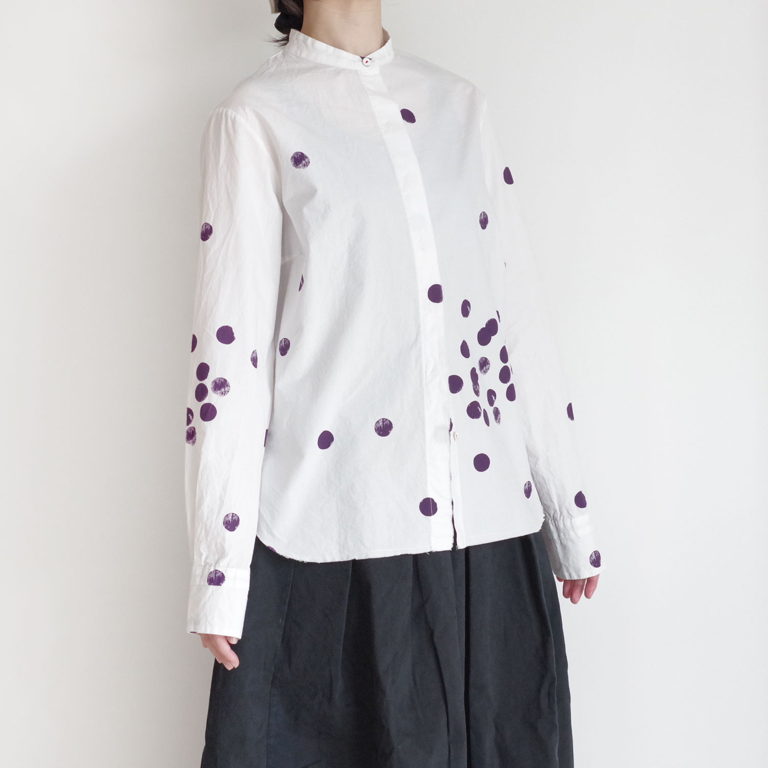 H+ HANNOH WESSEL ���å���ץ�她���Ρ��������� : Shirt Print Cikita ������ɥåȥ�����ɥ��顼�����