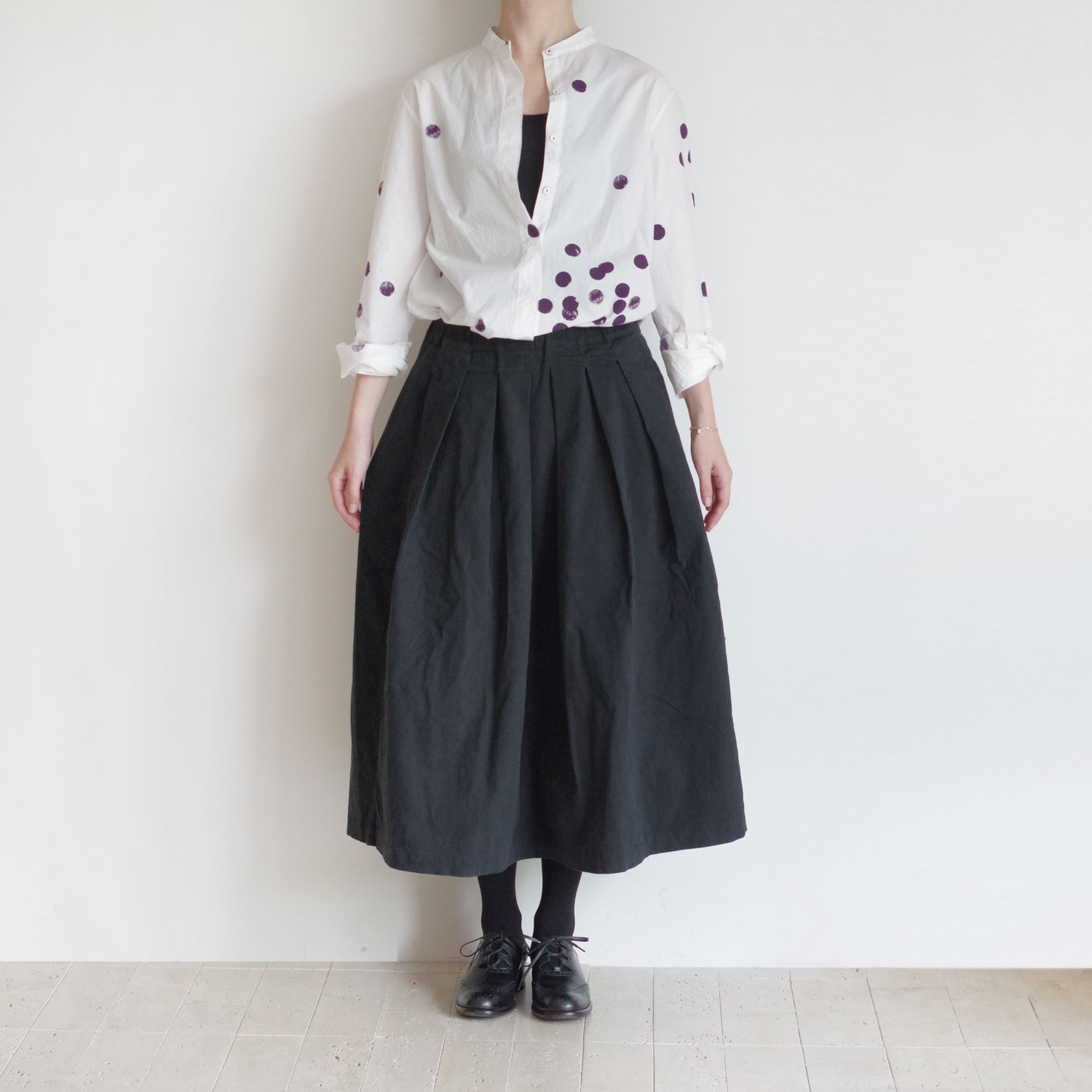 H+ HANNOH WESSEL ���å���ץ�她���Ρ��������� : Shirt Print Cikita ������ɥåȥ�����ɥ��顼�����