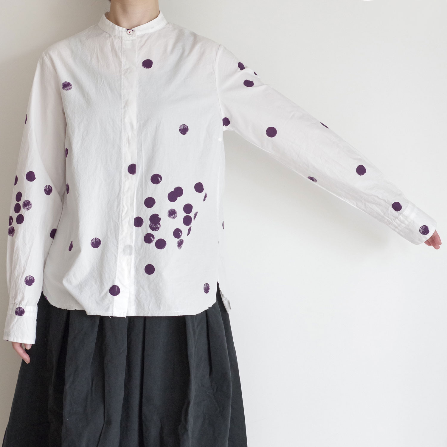 H+ HANNOH WESSEL ���å���ץ�她���Ρ��������� : Shirt Print Cikita ������ɥåȥ�����ɥ��顼�����