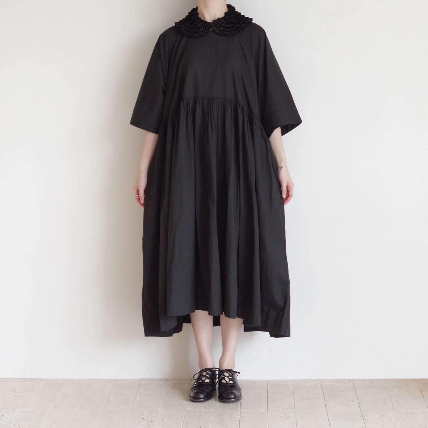 R&D.M.Co- ������ɥޥ󥺥ơ��顼 : G.D COTTON SILK FRILL COLLAR �ե�륫�顼