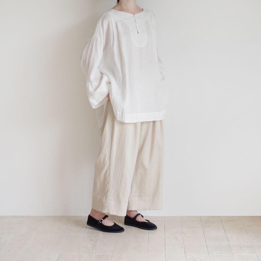 the last flower of the afternoon : ����� wide sleeve blouse