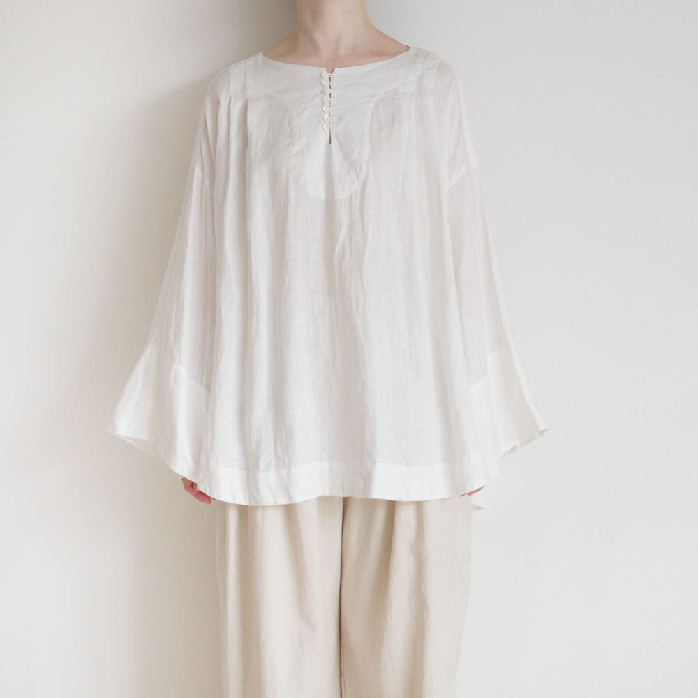 the last flower of the afternoon : ����� wide sleeve blouse