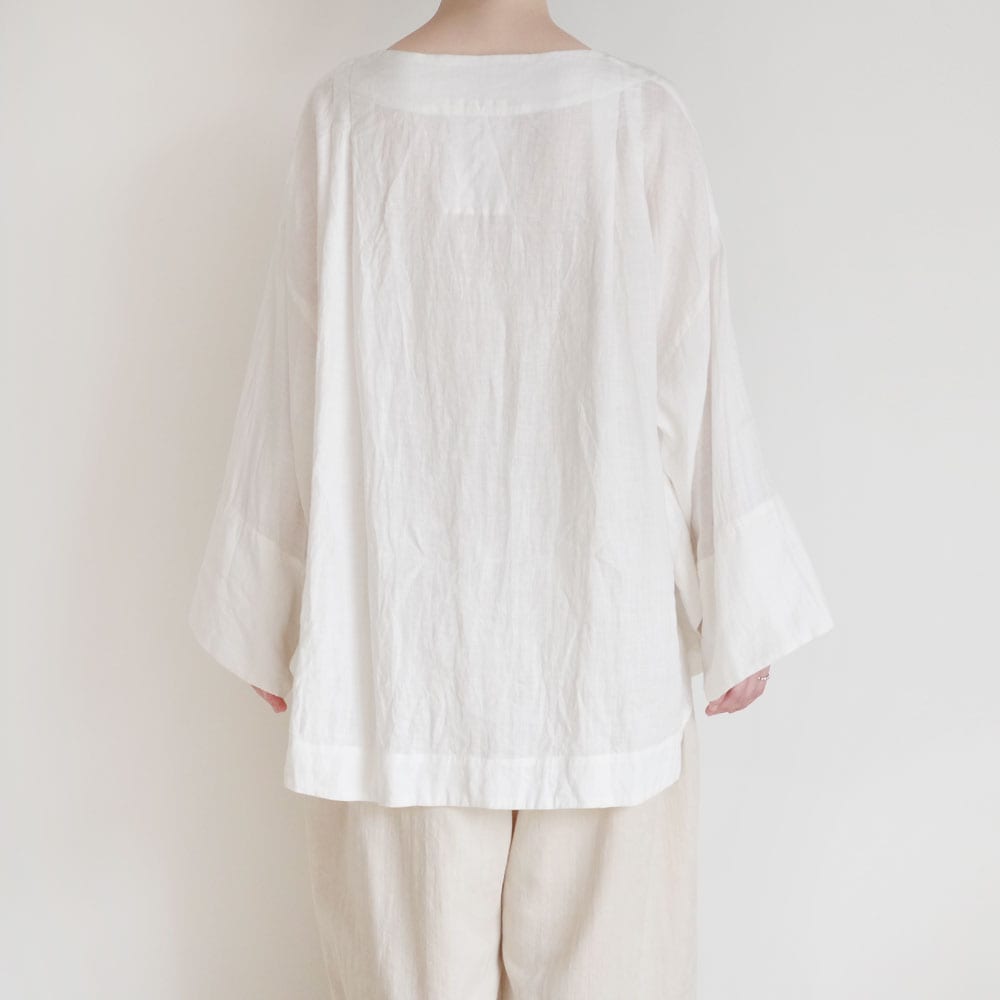 the last flower of the afternoon : ����� wide sleeve blouse