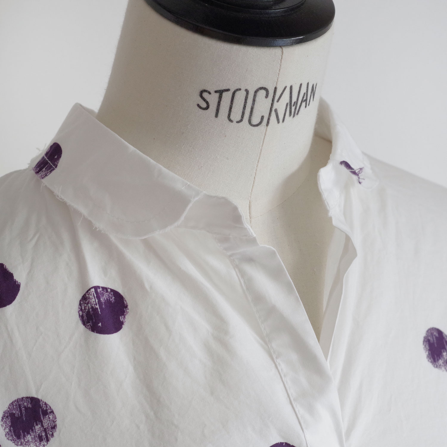 H+ HANNOH WESSEL ���å���ץ�她���Ρ��������� : Dress Print Dorinda ������ɥåȥץ륪���С����ԡ���