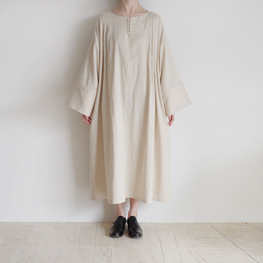 【期間限定】 afternoon the of flower last the : sleeve wide 儚きかげ ワンピース