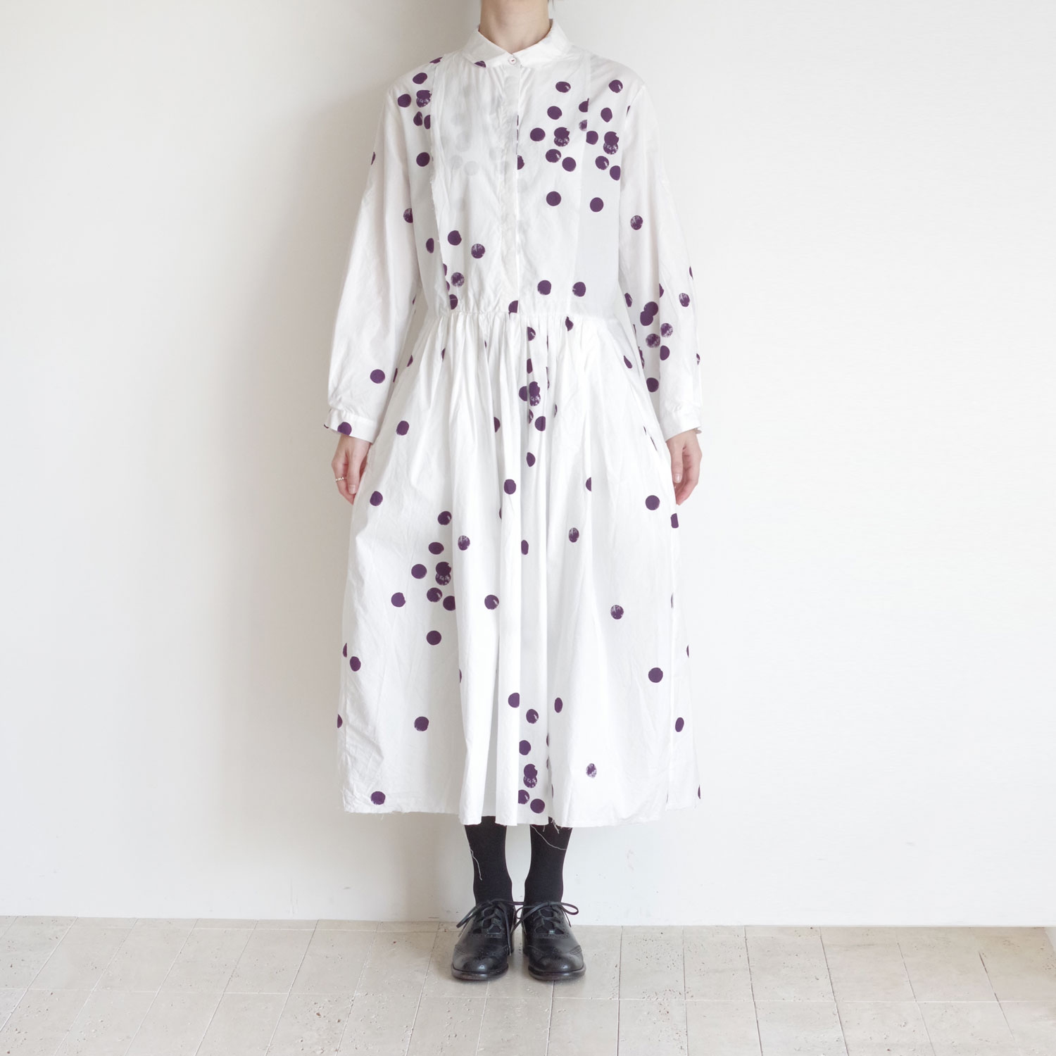 H+ HANNOH WESSEL ���å���ץ�她���Ρ��������� : Dress Print Duilia ������ɥåȥ��㥶�����ԡ���