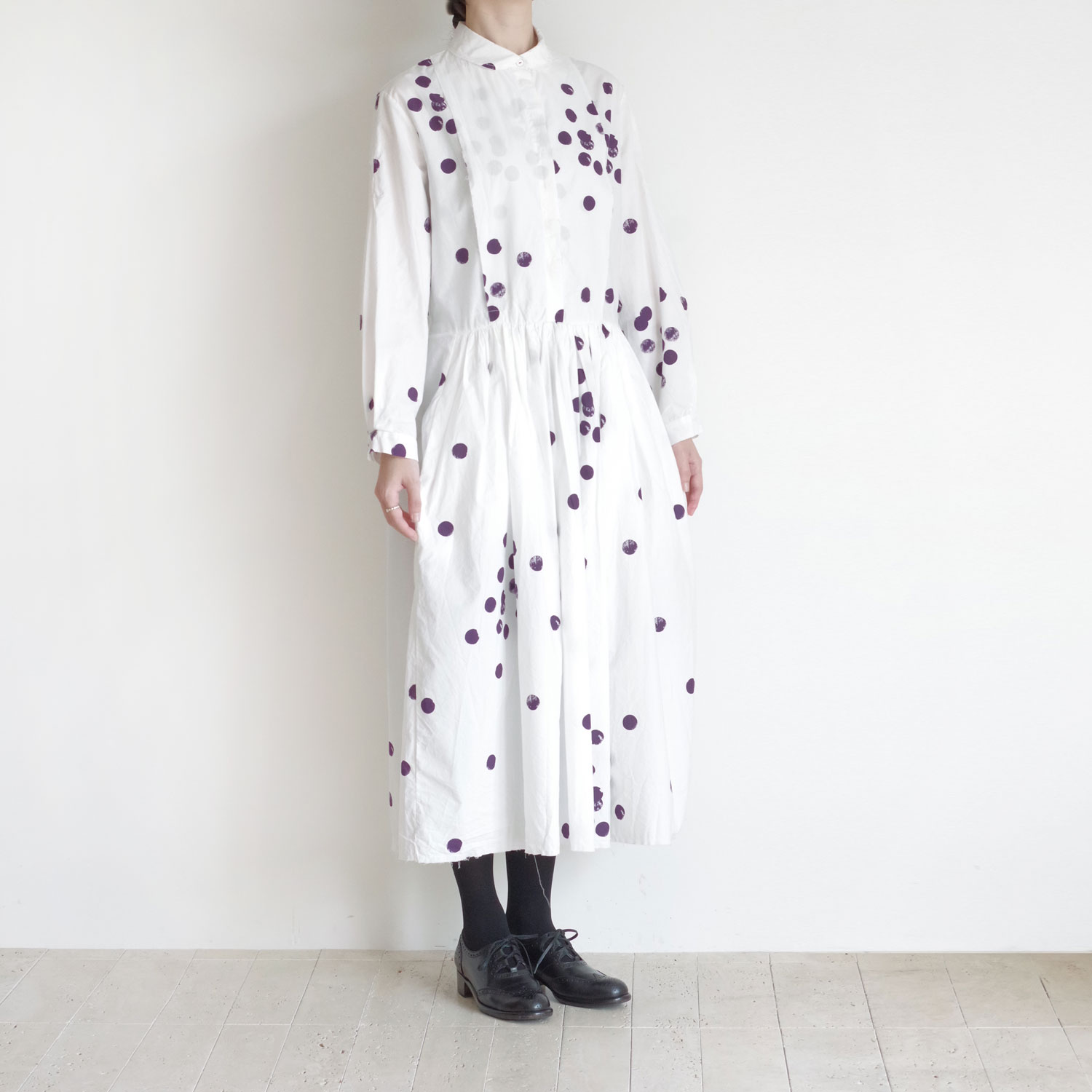 H+ HANNOH WESSEL ���å���ץ�她���Ρ��������� : Dress Print Duilia ������ɥåȥ��㥶�����ԡ���