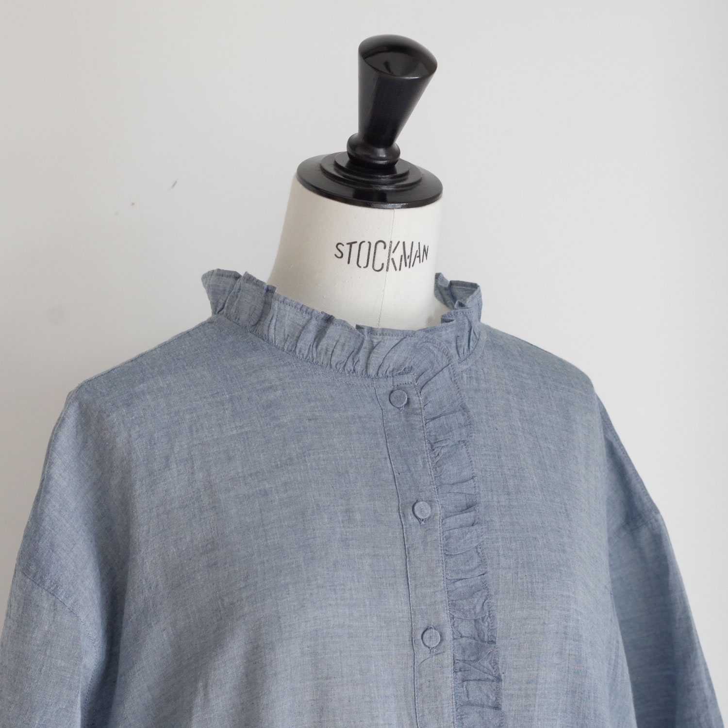 maison de soil �᥾��ɥ����� : FRILL COLLAR SHIRTS DRESS �ե�륫�顼����ĥɥ쥹