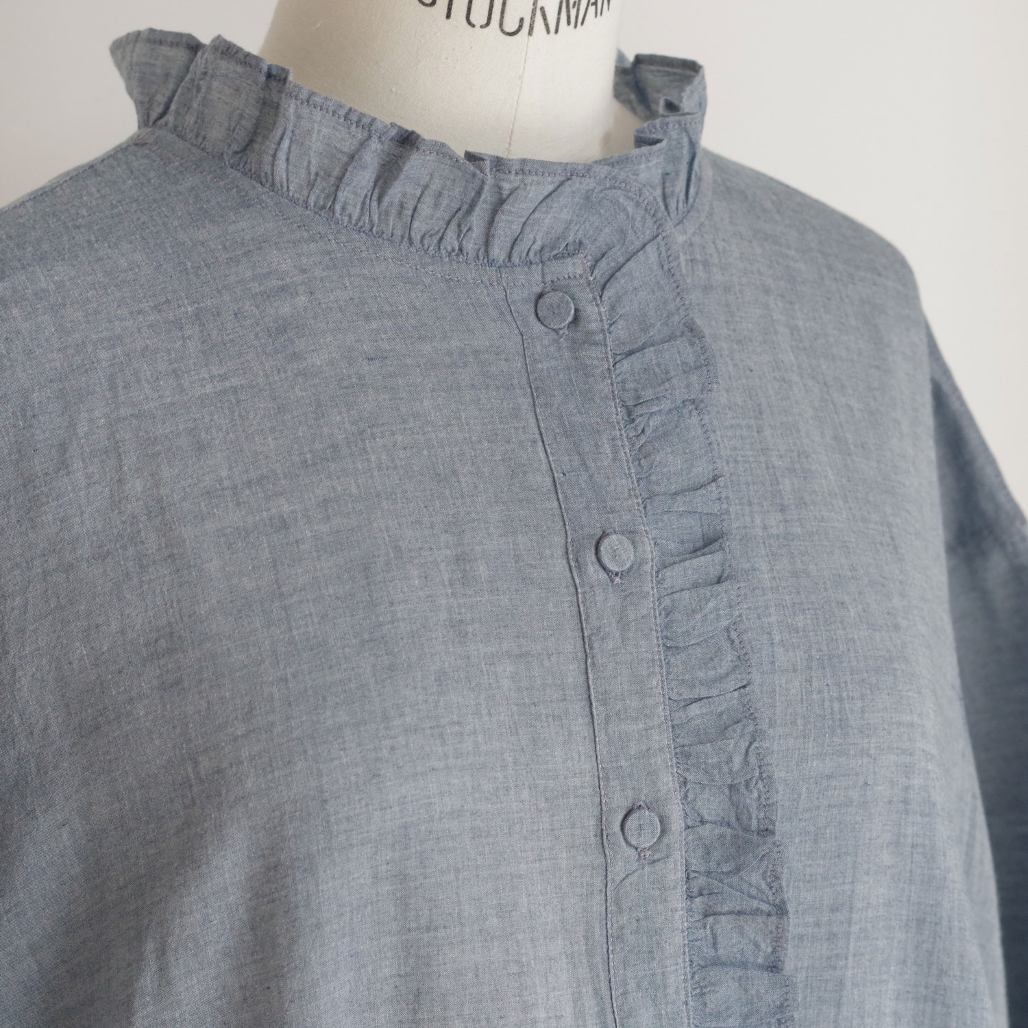 maison de soil �᥾��ɥ����� : FRILL COLLAR SHIRTS DRESS �ե�륫�顼����ĥɥ쥹