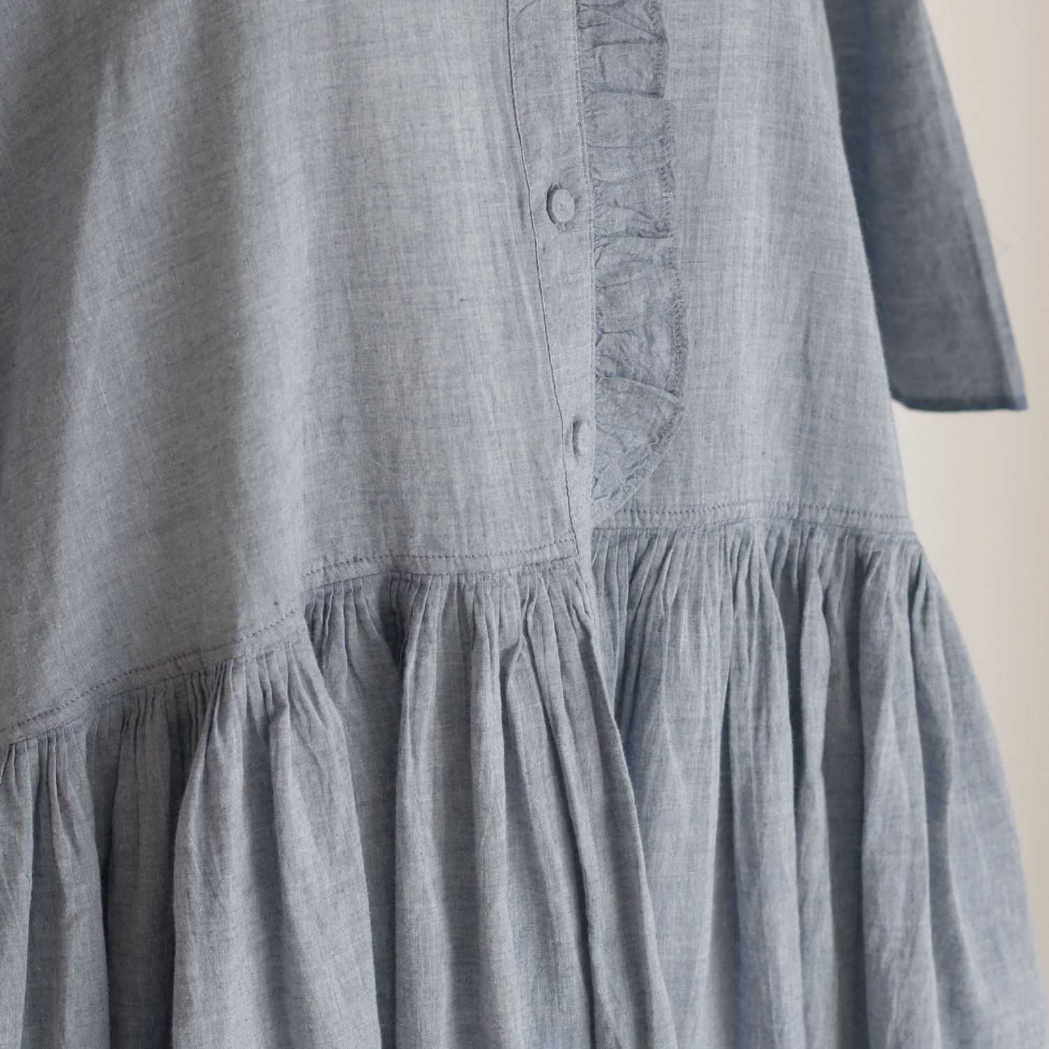 maison de soil �᥾��ɥ����� : FRILL COLLAR SHIRTS DRESS �ե�륫�顼����ĥɥ쥹