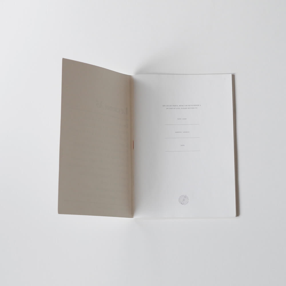 �ӡ��ݡ��� be-poles �� Le Carnet A5 note book �Ρ��ȥ֥å�