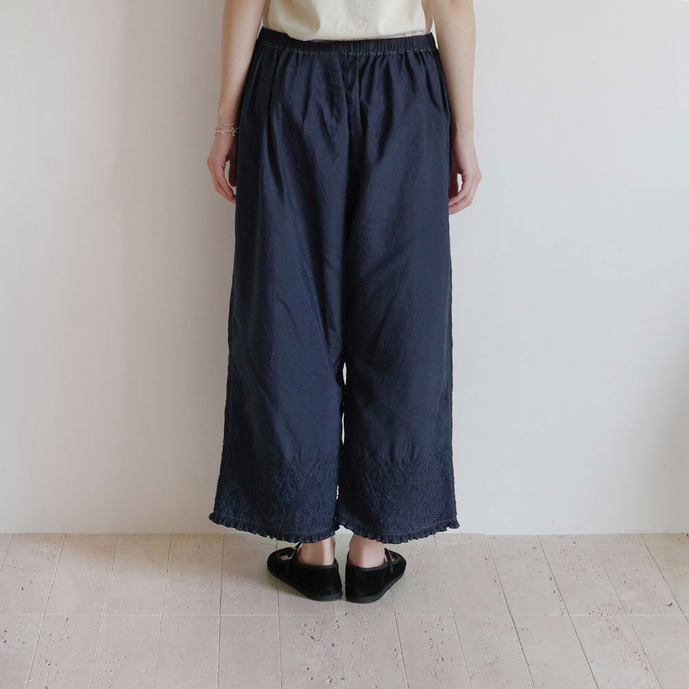 ��trip&things�����ۥ��󥸥� injiri��neel-77 wide ���륯�ɽ��磻�ɥѥ��(Navy)