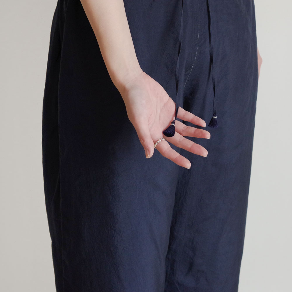 ��trip&things�����ۥ��󥸥� injiri��neel-77 wide ���륯�ɽ��磻�ɥѥ��(Navy)