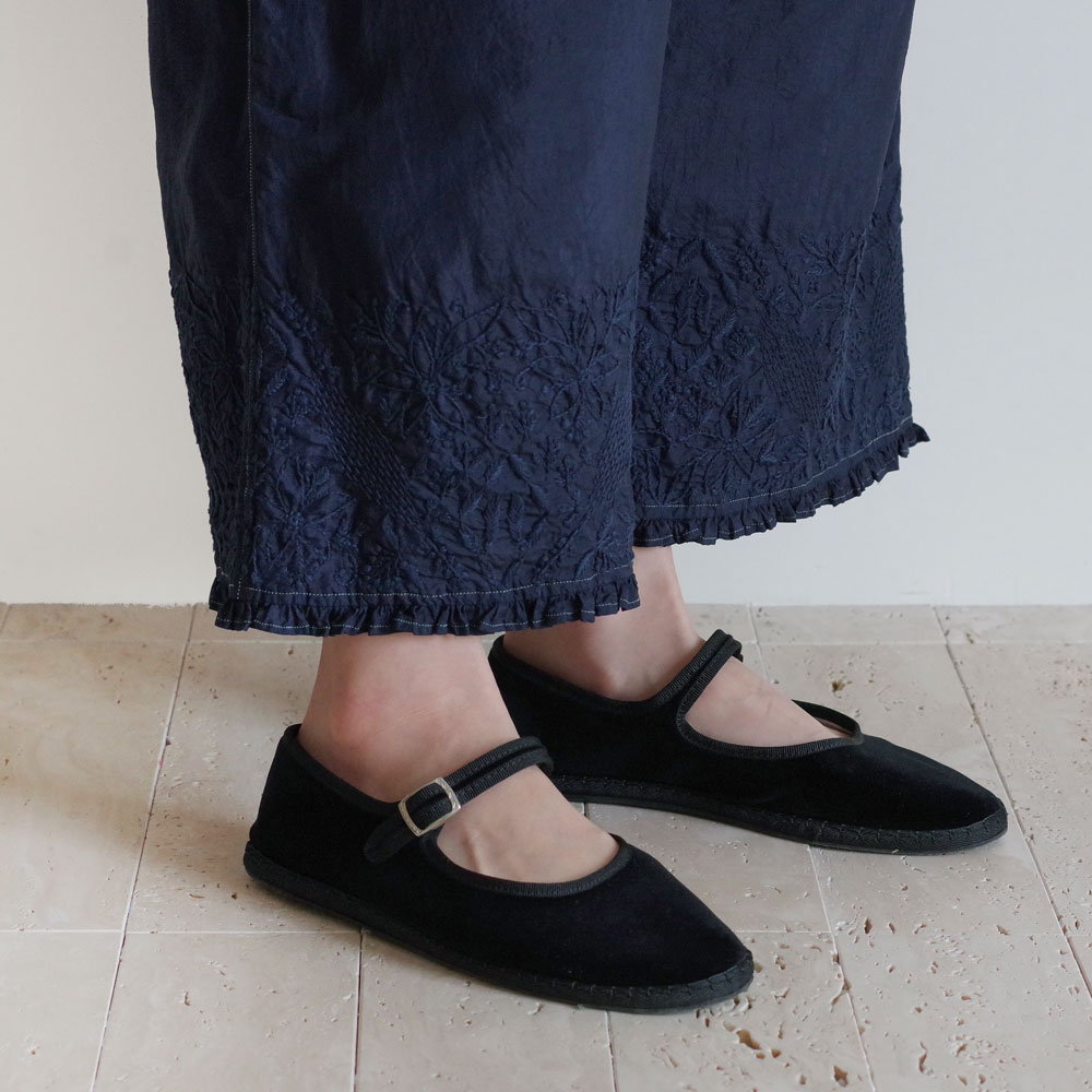 ��trip&things�����ۥ��󥸥� injiri��neel-77 wide ���륯�ɽ��磻�ɥѥ��(Navy)