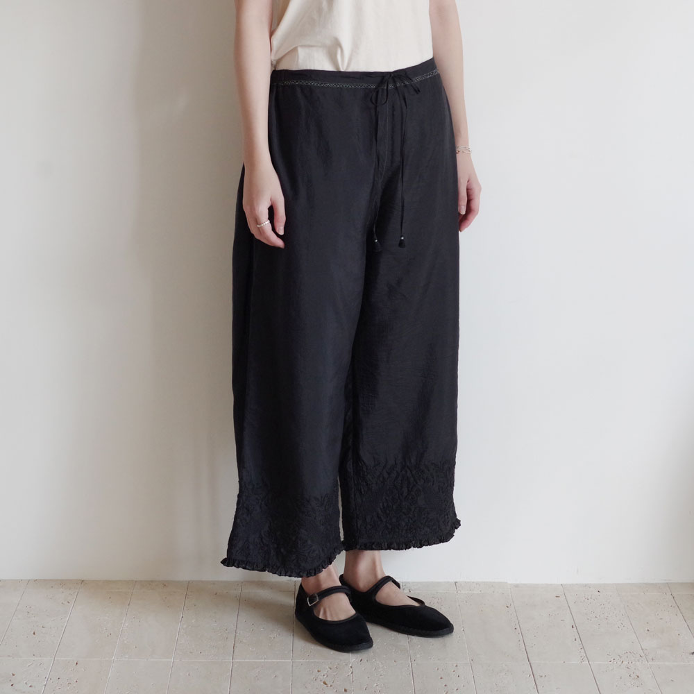 ��trip&things�����ۥ��󥸥� injiri��neel-77 wide ���륯�ɽ��磻�ɥѥ��(Black)