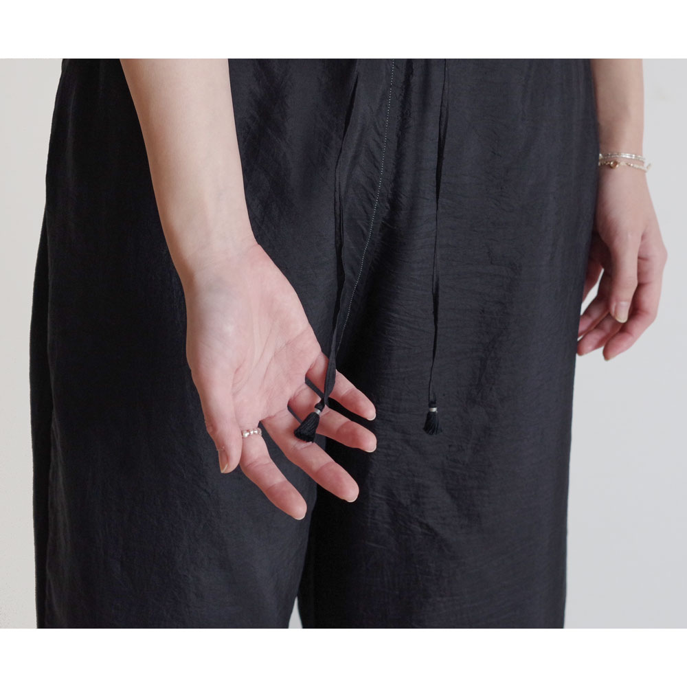 ��trip&things�����ۥ��󥸥� injiri��neel-77 wide ���륯�ɽ��磻�ɥѥ��(Black)