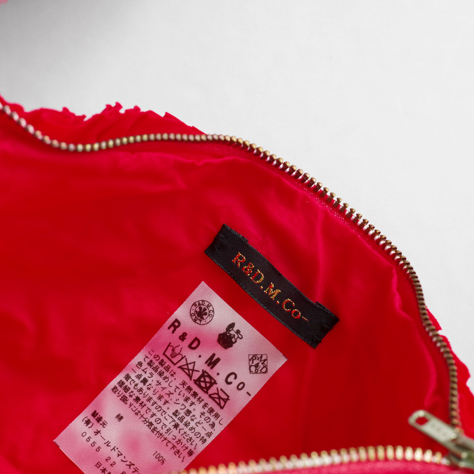 R&D.M.Co- ������ɥޥ󥺥ơ��顼 : GARMENT DYE TYPEWRITER FRILL BODY BAG �ܥǥ��Хå�