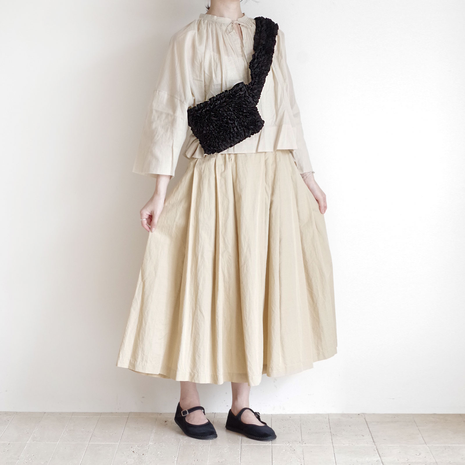 R&D.M.Co- ������ɥޥ󥺥ơ��顼 : GARMENT DYE TYPEWRITER FRILL BODY BAG �ܥǥ��Хå�