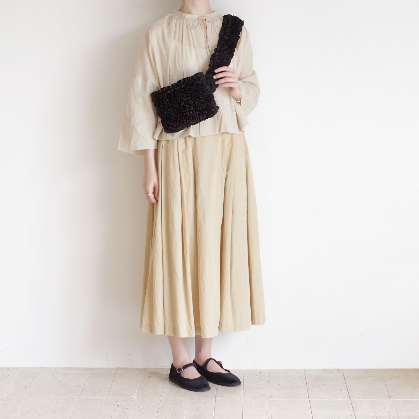 R&D.M.Co- ������ɥޥ󥺥ơ��顼 : GARMENT DYE TYPEWRITER FRILL BODY BAG �ܥǥ��Хå�