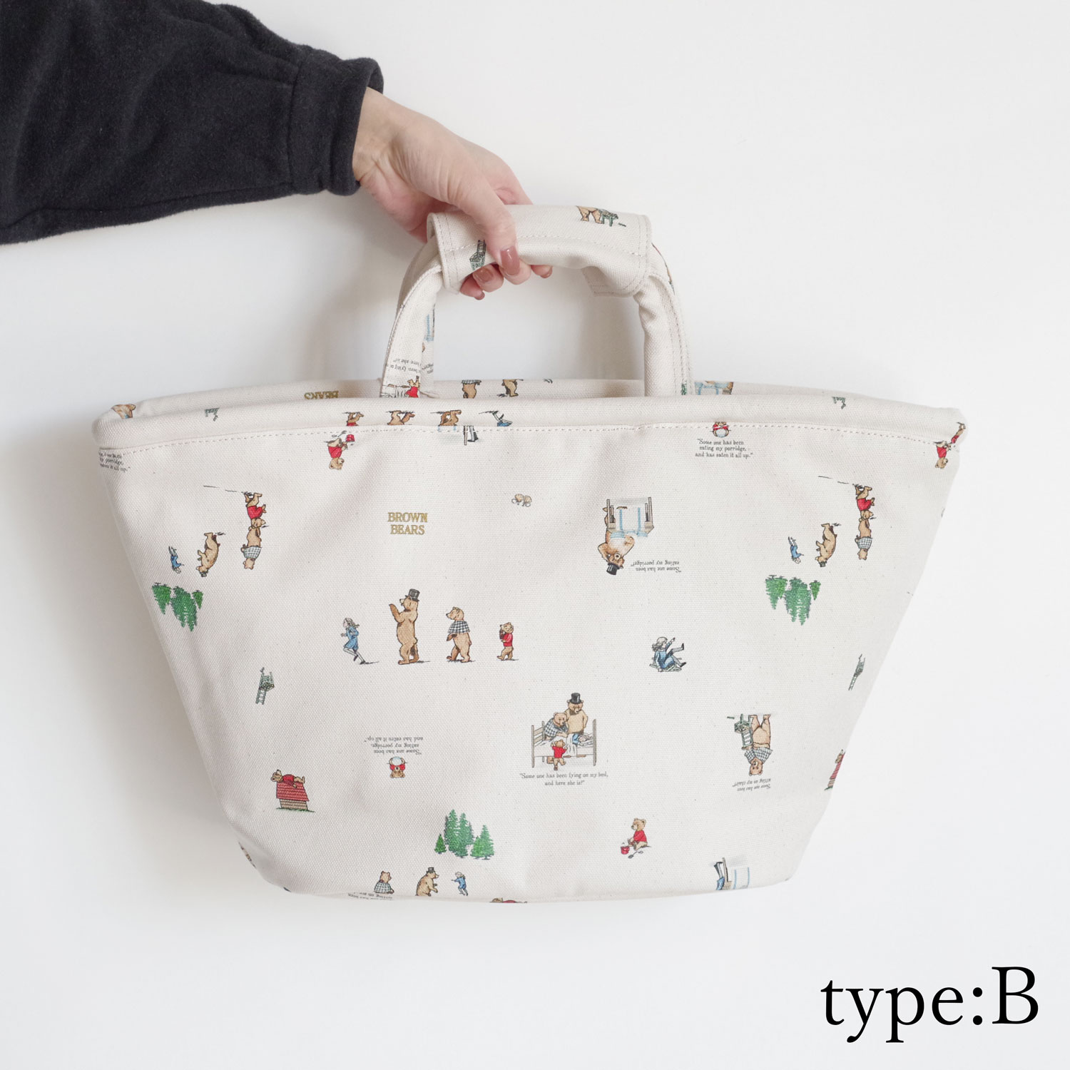 R&D.M.Co- ������ɥޥ󥺥ơ��顼 : BROWN BEARS MARCHE BAG (S) �ޥ륷���Хå�