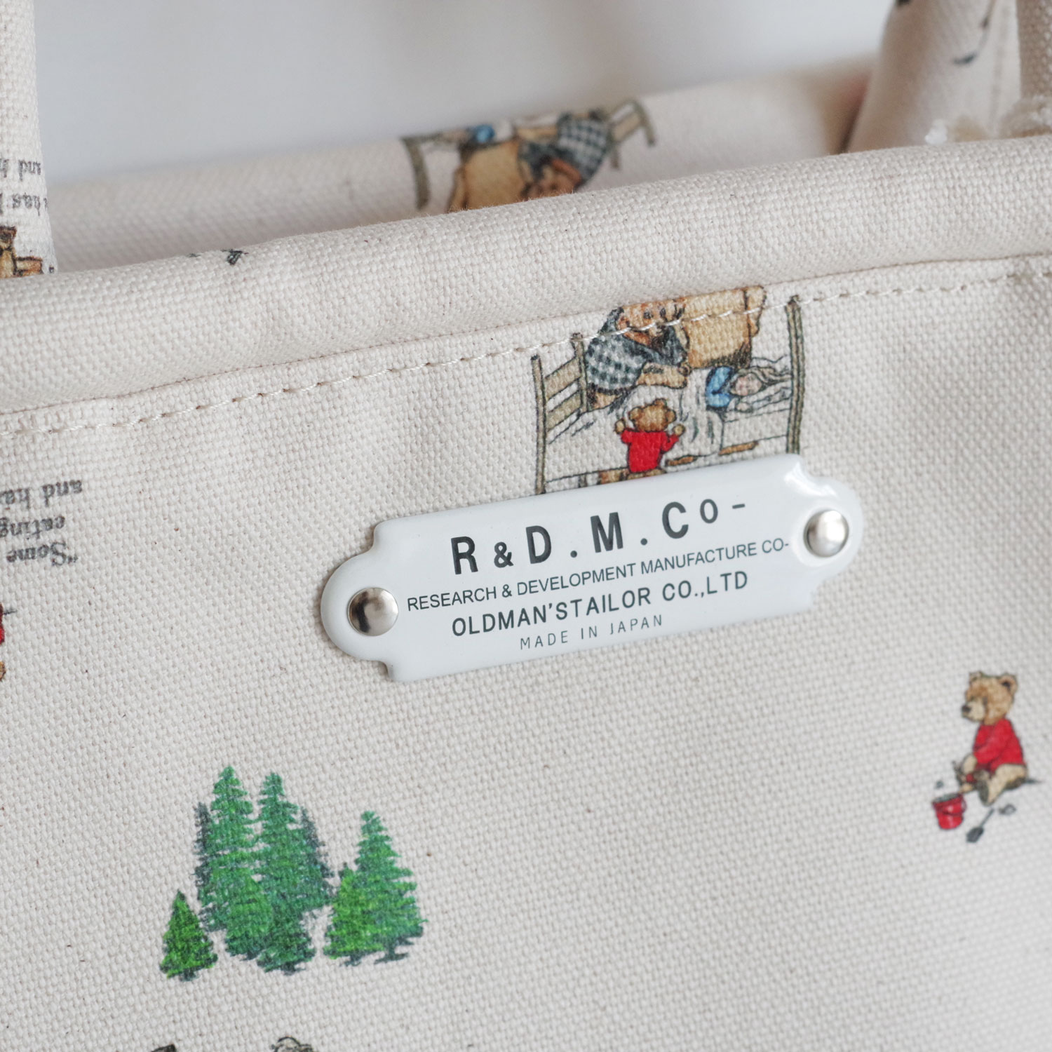 R&D.M.Co- ������ɥޥ󥺥ơ��顼 : BROWN BEARS MARCHE BAG (S) �ޥ륷���Хå�