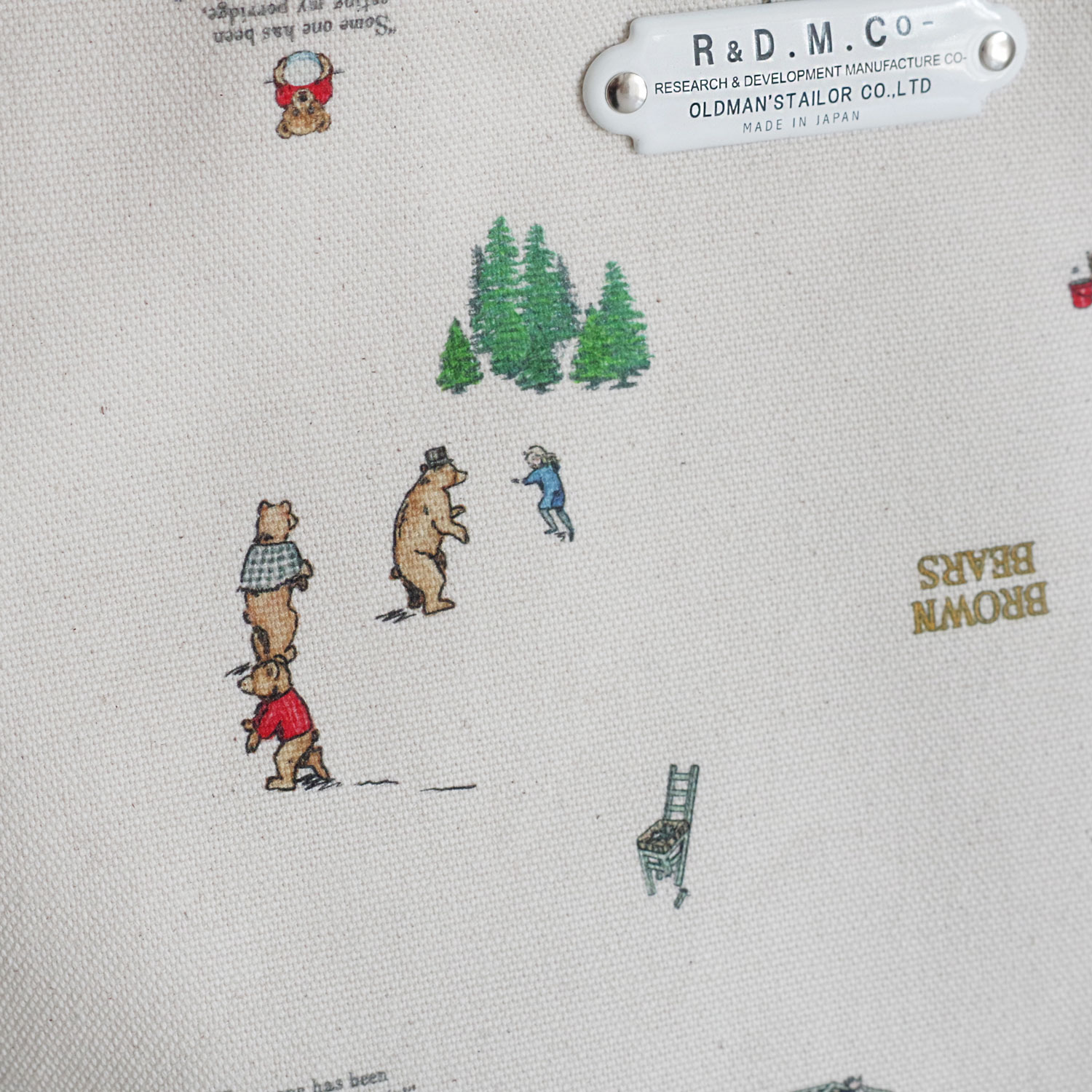 R&D.M.Co- ������ɥޥ󥺥ơ��顼 : BROWN BEARS MARCHE BAG (S) �ޥ륷���Хå�