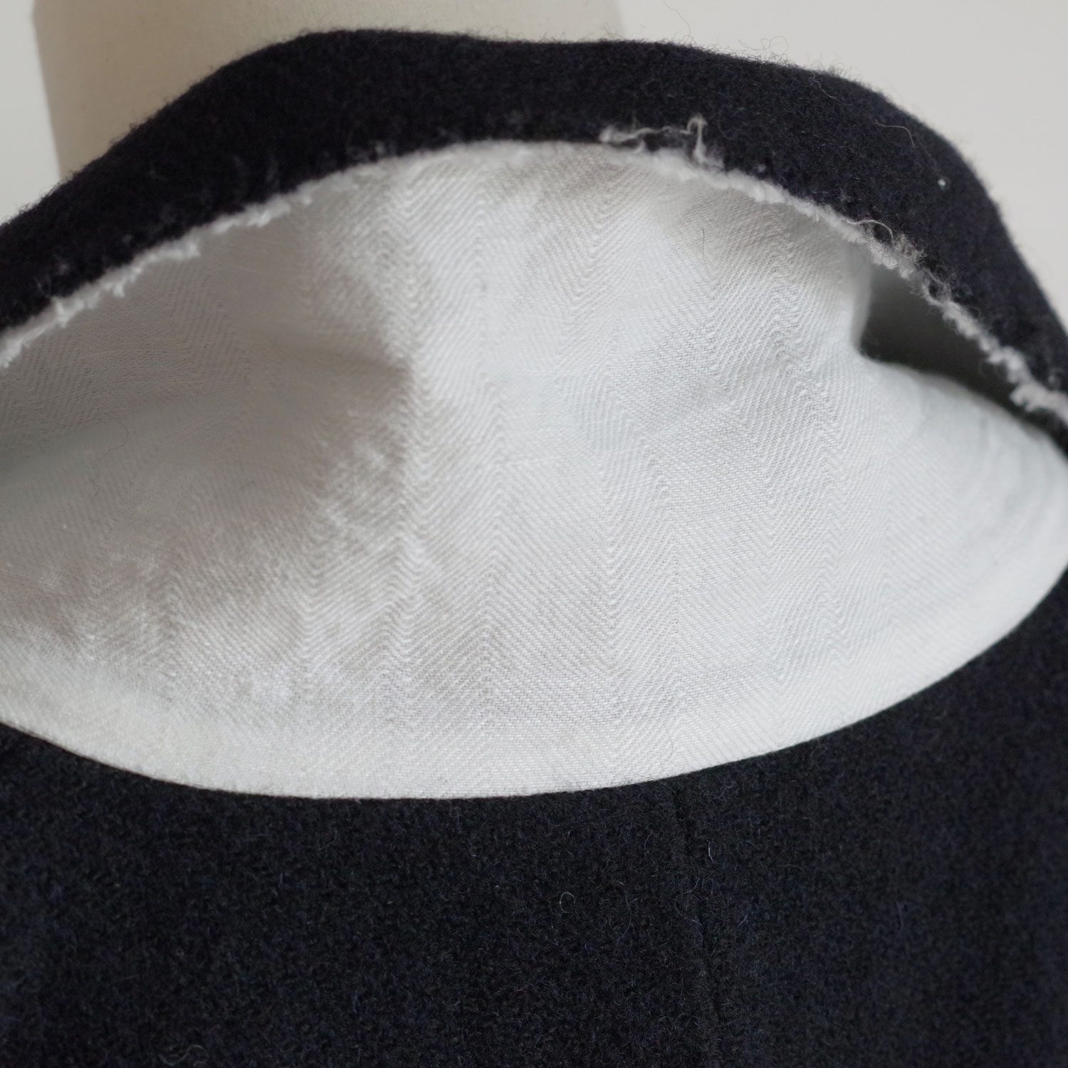 H+ HANNOH WESSEL ���å���ץ�她���Ρ��������� : Coat Milvia (NAVY) �ϥꥹ�ĥ����ɥ�����