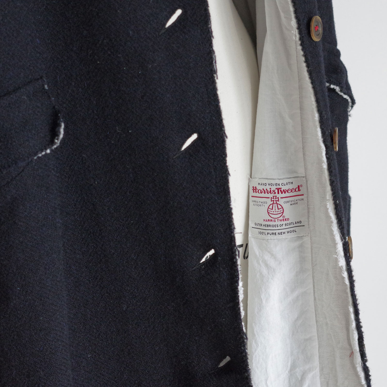 H+ HANNOH WESSEL ���å���ץ�她���Ρ��������� : Coat Milvia (NAVY) �ϥꥹ�ĥ����ɥ�����