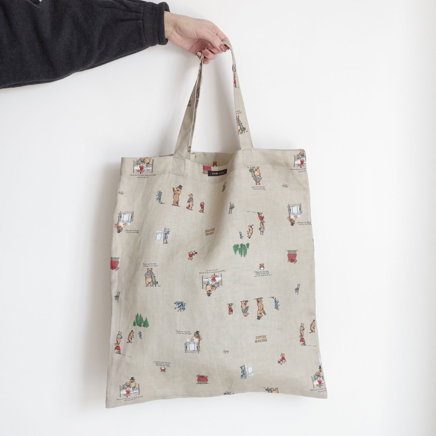 R&D.M.Co- ������ɥޥ󥺥ơ��顼 : BROWN BEARS TOTE BAG �ȡ��ȥХå�