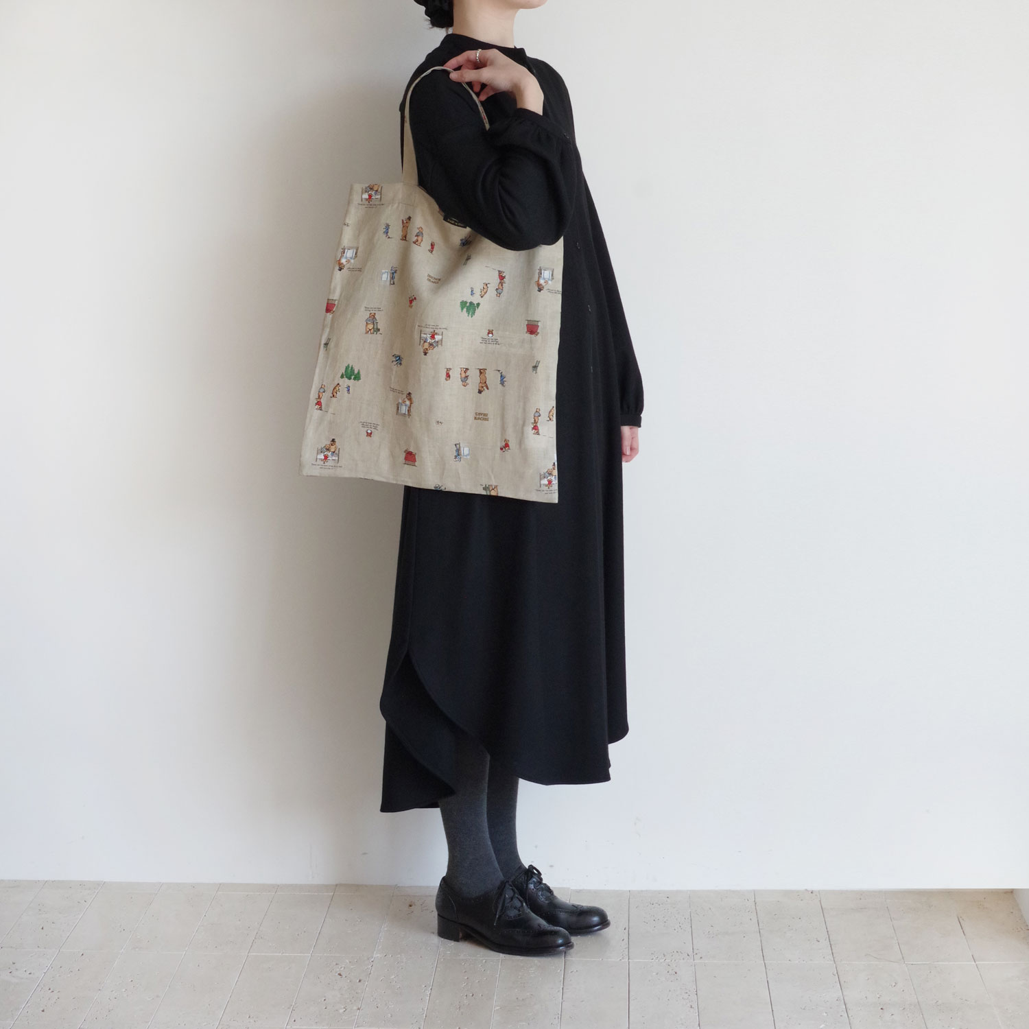 R&D.M.Co- ������ɥޥ󥺥ơ��顼 : BROWN BEARS TOTE BAG �ȡ��ȥХå�