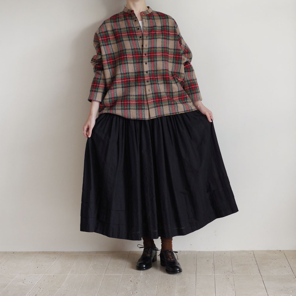 R&D.M.Co- ������ɥޥ󥺥ơ��顼 : WOOL TARTAN CHECK BUGGY SHIRT �Х��������