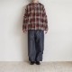 R&D.M.Co- ������ɥޥ󥺥ơ��顼 : WOOL TARTAN CHECK BUGGY SHIRT �Х��������