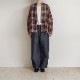 R&D.M.Co- ������ɥޥ󥺥ơ��顼 : WOOL TARTAN CHECK BUGGY SHIRT �Х��������