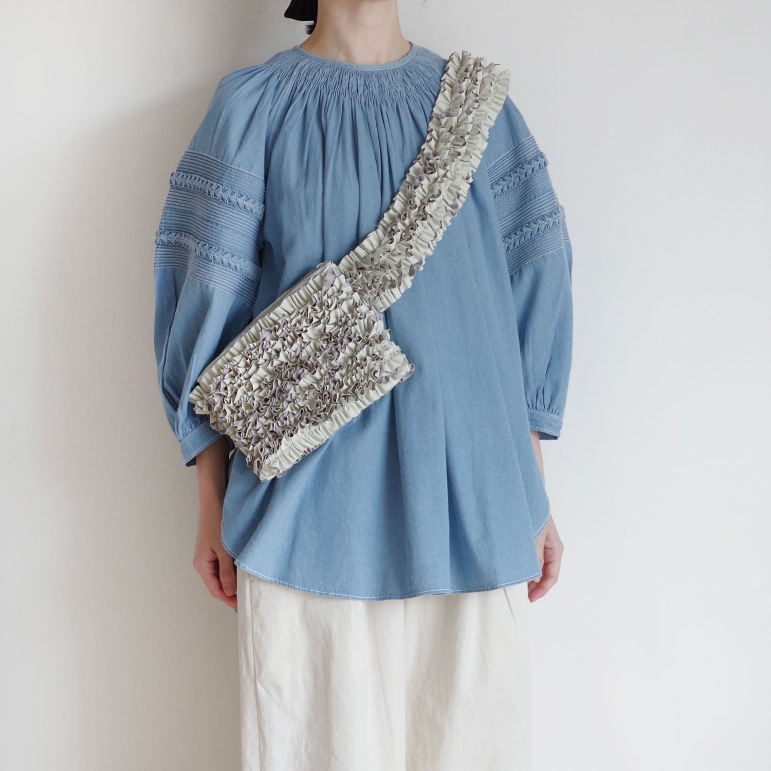 R&D.M.Co- ������ɥޥ󥺥ơ��顼 : WEATHER PROOF FRILL BODY BAG �ե��ܥǥ��Хå�