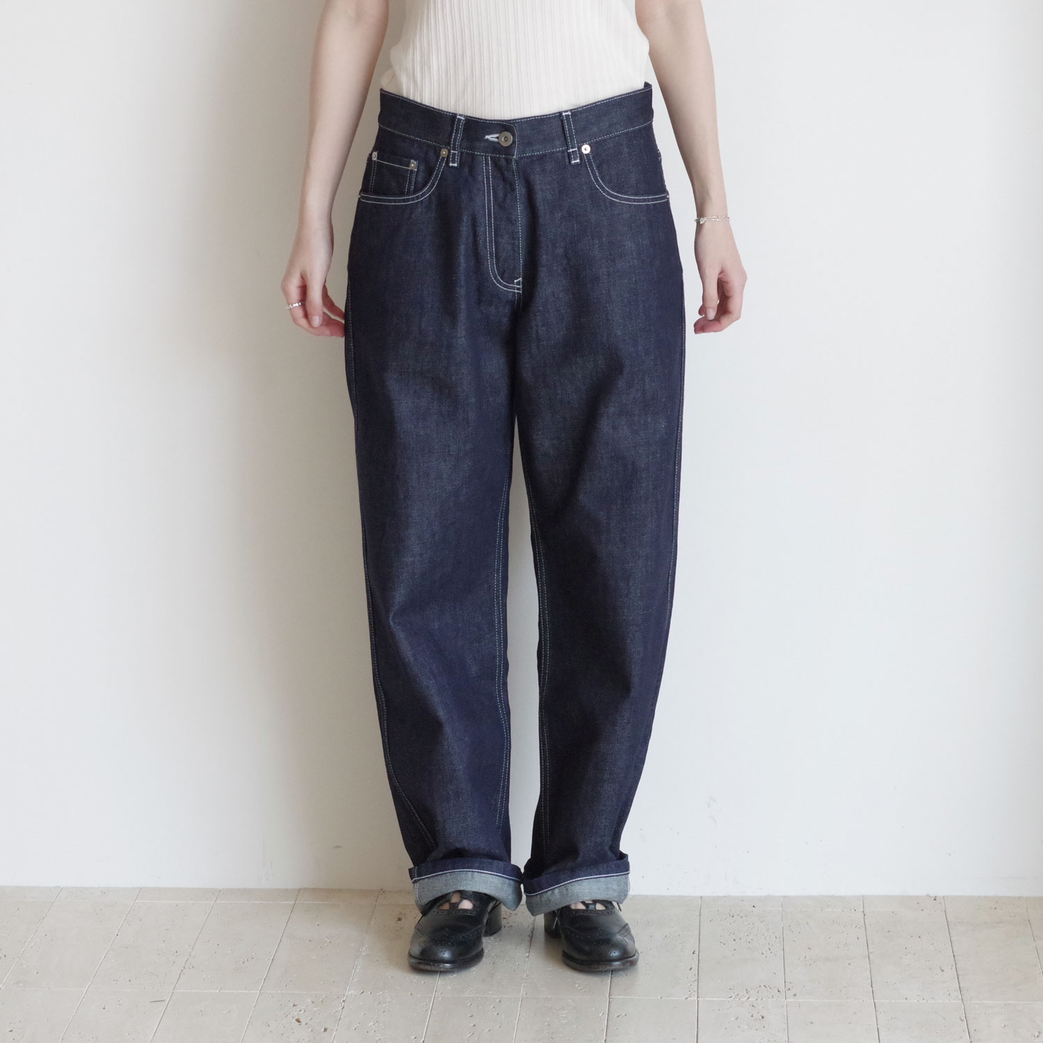 CASEY CASEY ���������������� : PAULO DENIM PANT 5P�ǥ˥�ѥ��