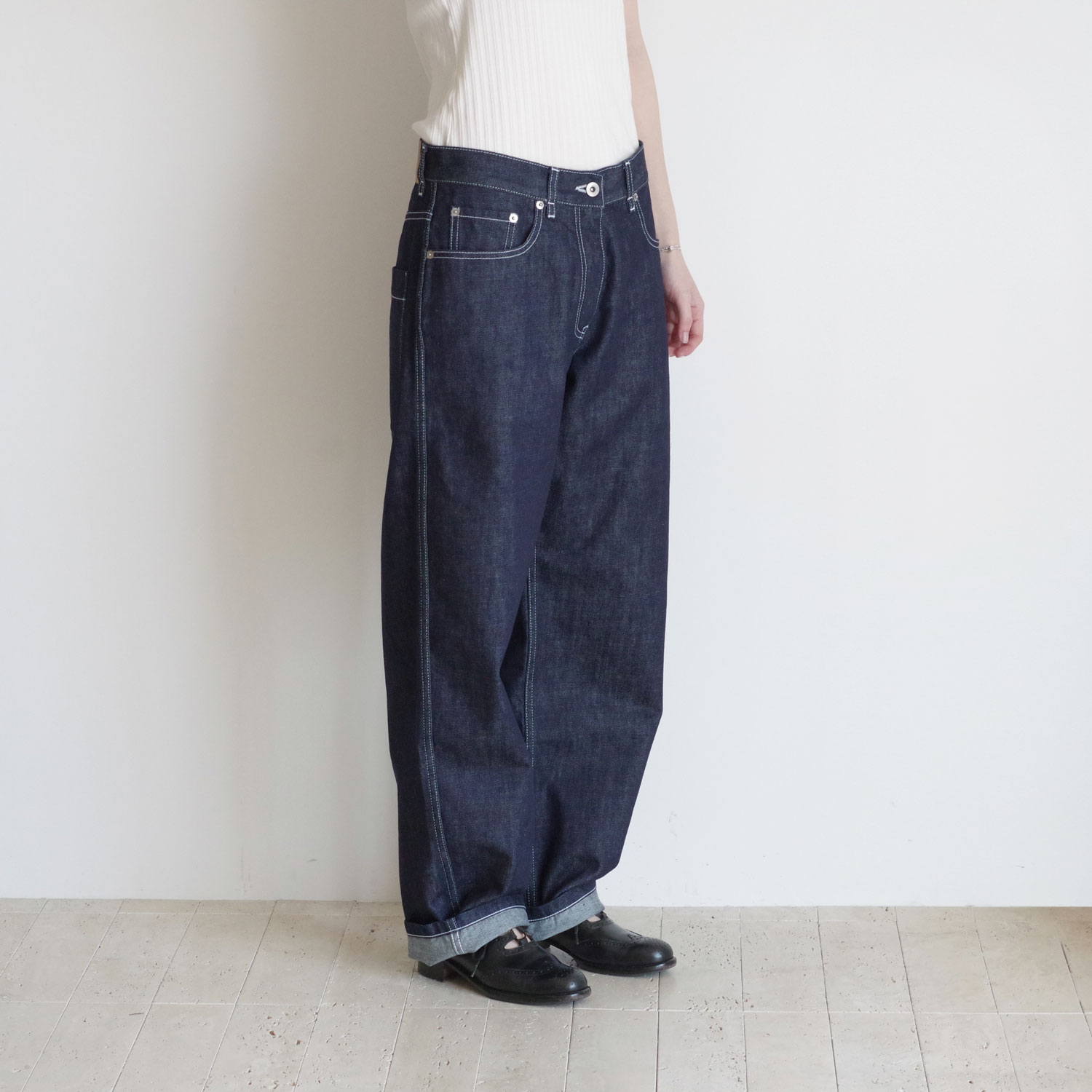 CASEY CASEY ���������������� : PAULO DENIM PANT 5P�ǥ˥�ѥ��