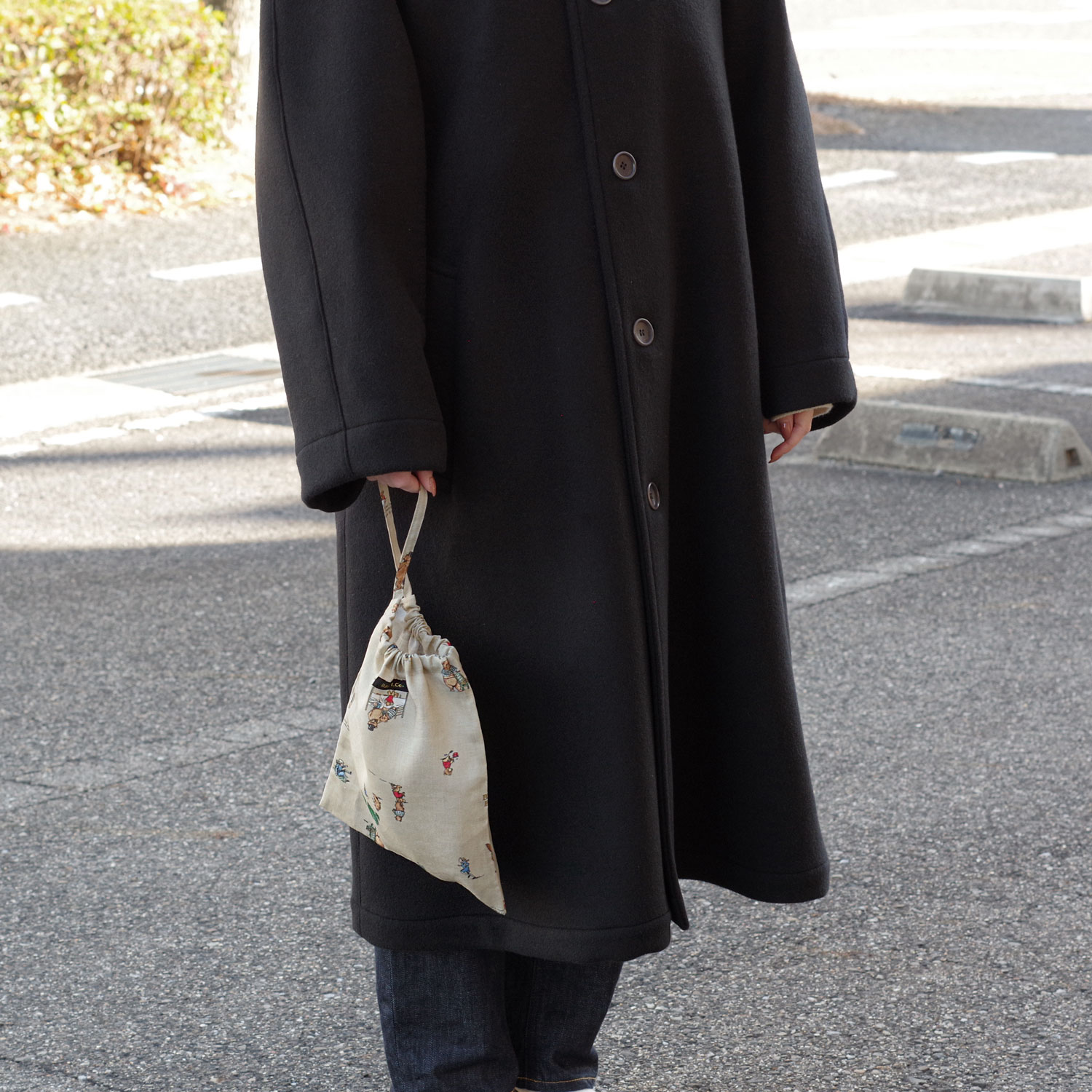 R&D.M.Co- ɥޥ󥺥ơ顼 : BROWN BEARS DRAWSTRING BAG 