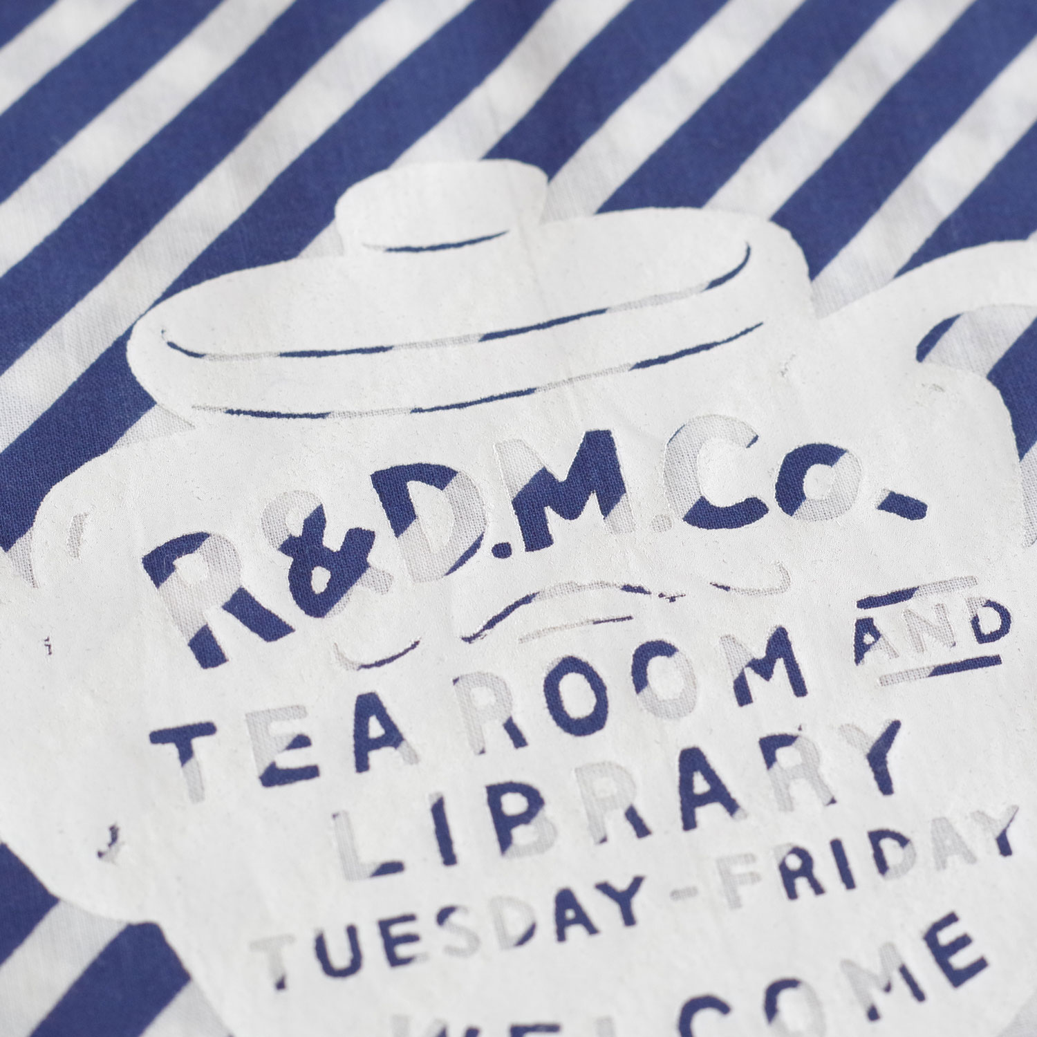 R&D.M.Co- ������ɥޥ󥺥ơ��顼 : RAINY STRIPE DRAWSTRING BAG(S)