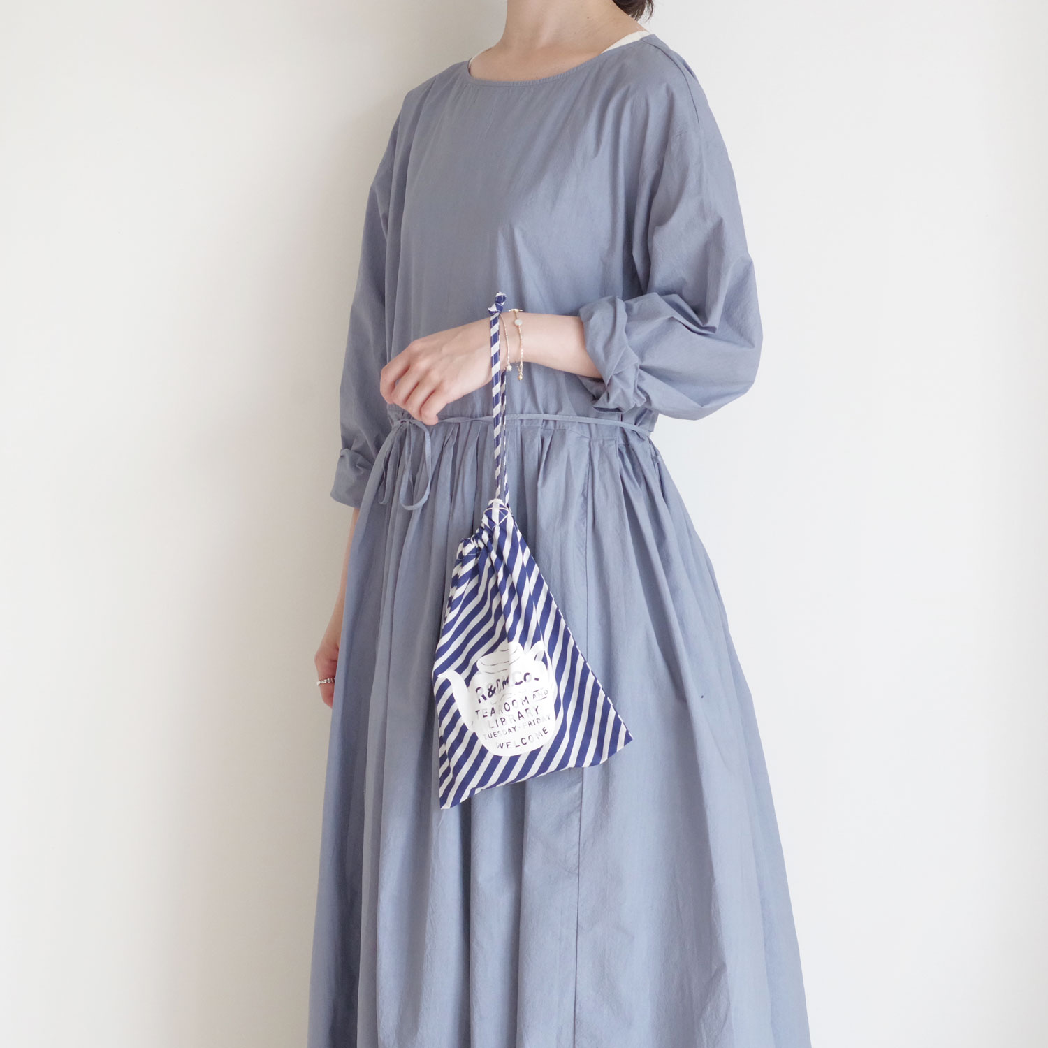 R&D.M.Co- ������ɥޥ󥺥ơ��顼 : RAINY STRIPE DRAWSTRING BAG(S)