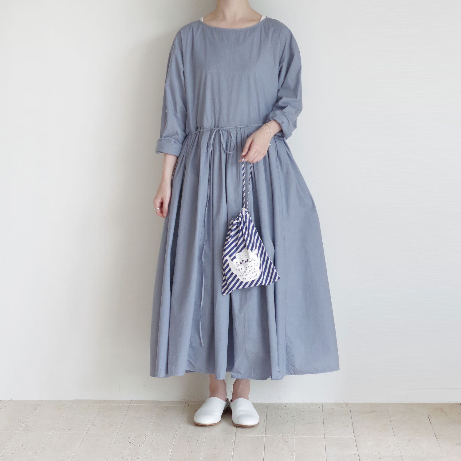 R&D.M.Co- ������ɥޥ󥺥ơ��顼 : RAINY STRIPE DRAWSTRING BAG(S)