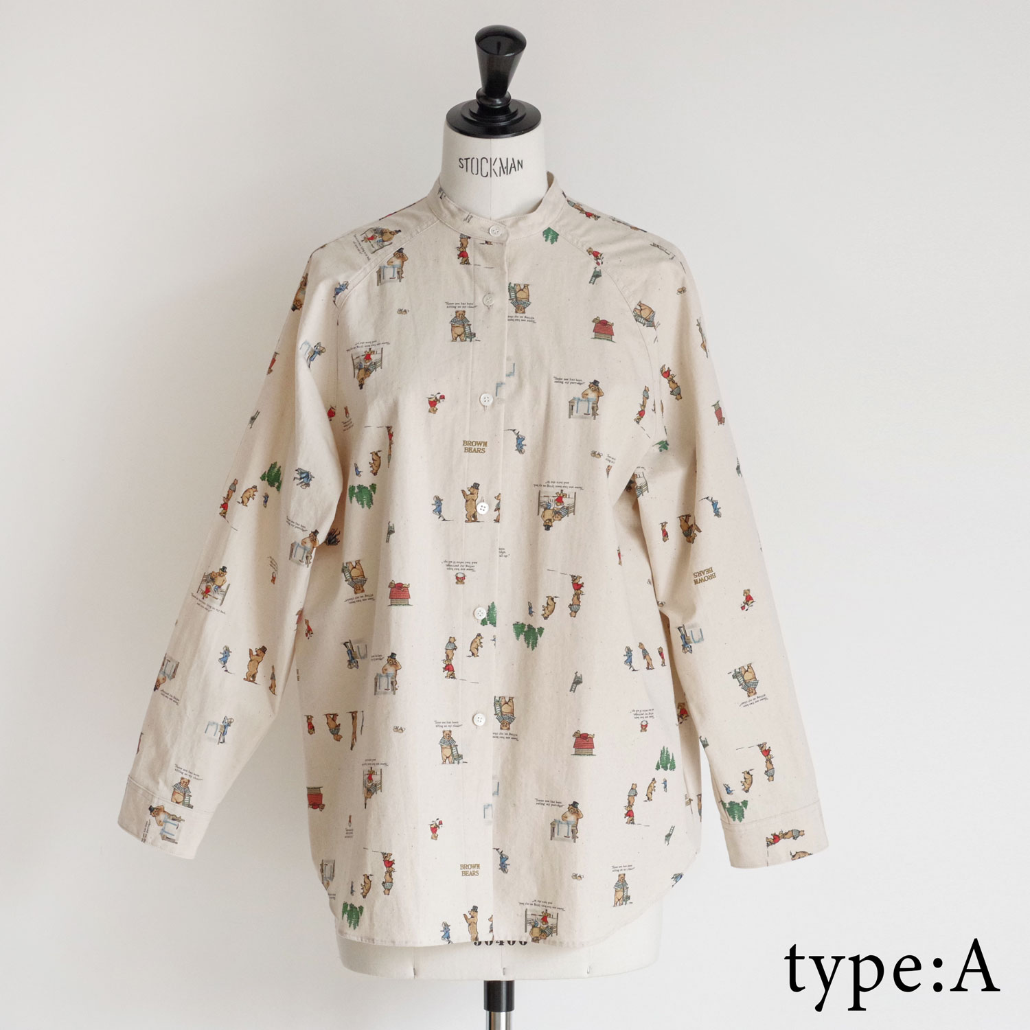 R&D.M.Co- ������ɥޥ󥺥ơ��顼 : BROWN BEARS SHIRTS ������ɥ��顼�饰��󥷥��