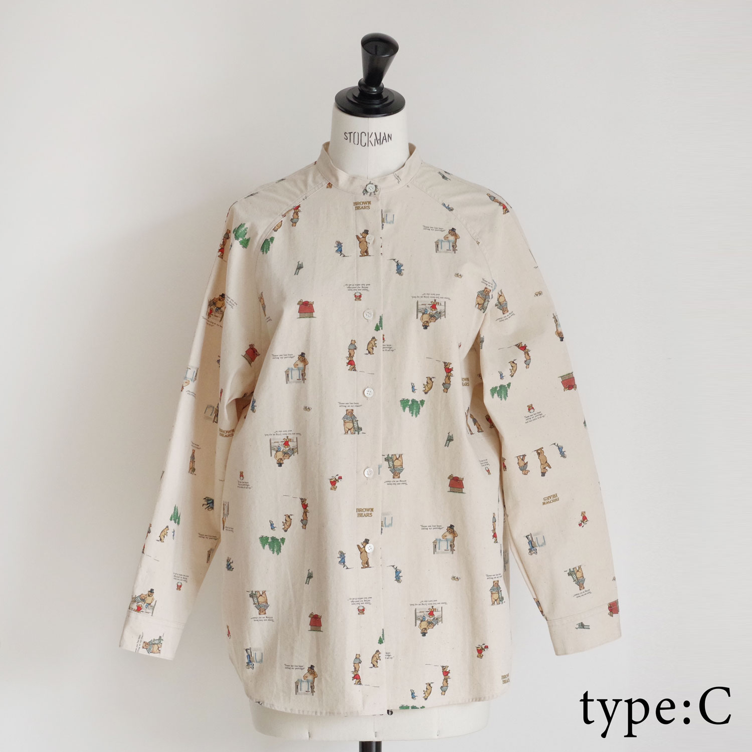 R&D.M.Co- ������ɥޥ󥺥ơ��顼 : BROWN BEARS SHIRTS ������ɥ��顼�饰��󥷥��